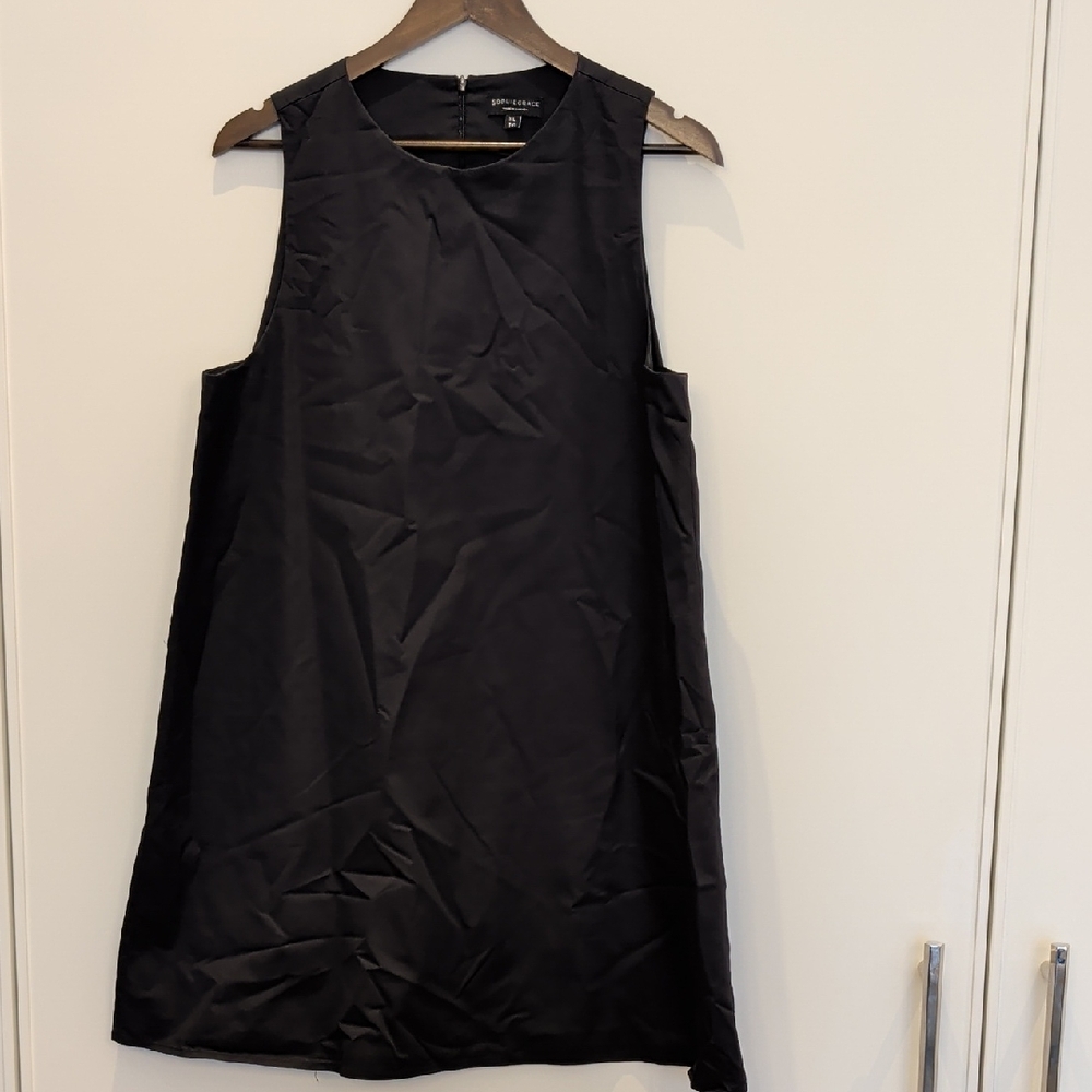 Sophiegrace Chic Black Sleeveless Mini Dress